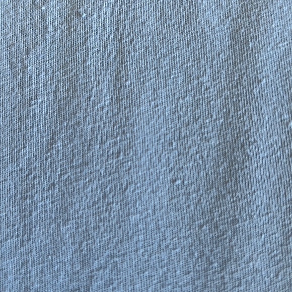 American Eagle T-Shirt with Text Medium Blue - Picture 4 of 5